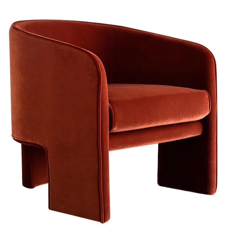

Minimalist leisure chair living room bedroom balcony creative clothing store single sofa chair