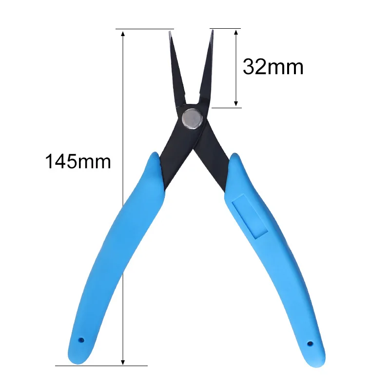 5 inch fine needle nose pliers extended mouth DIY jewelry pliers beaded winding filigree tool hand pliers precision toothless