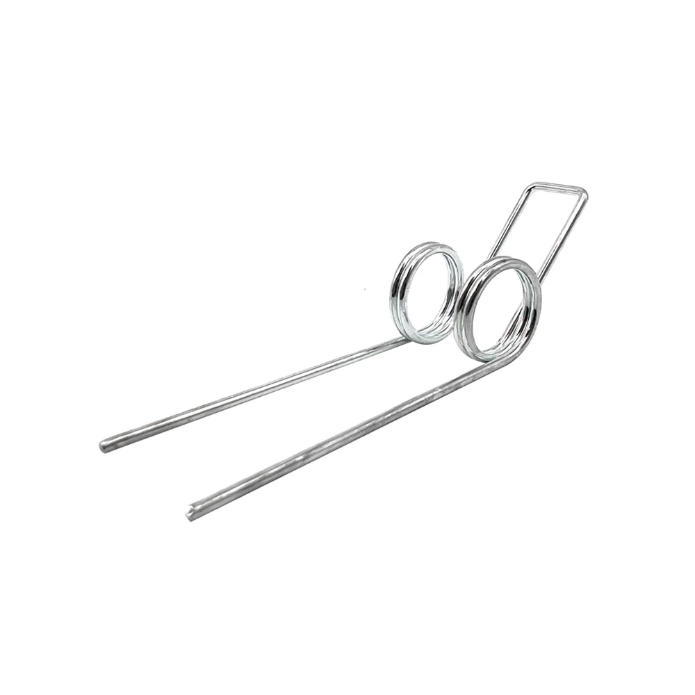 10pcs/lot Custom Wire Diameter 1.0mm Galvanized Spring Steel DoubleTorsion Spring For DIY Mechanical