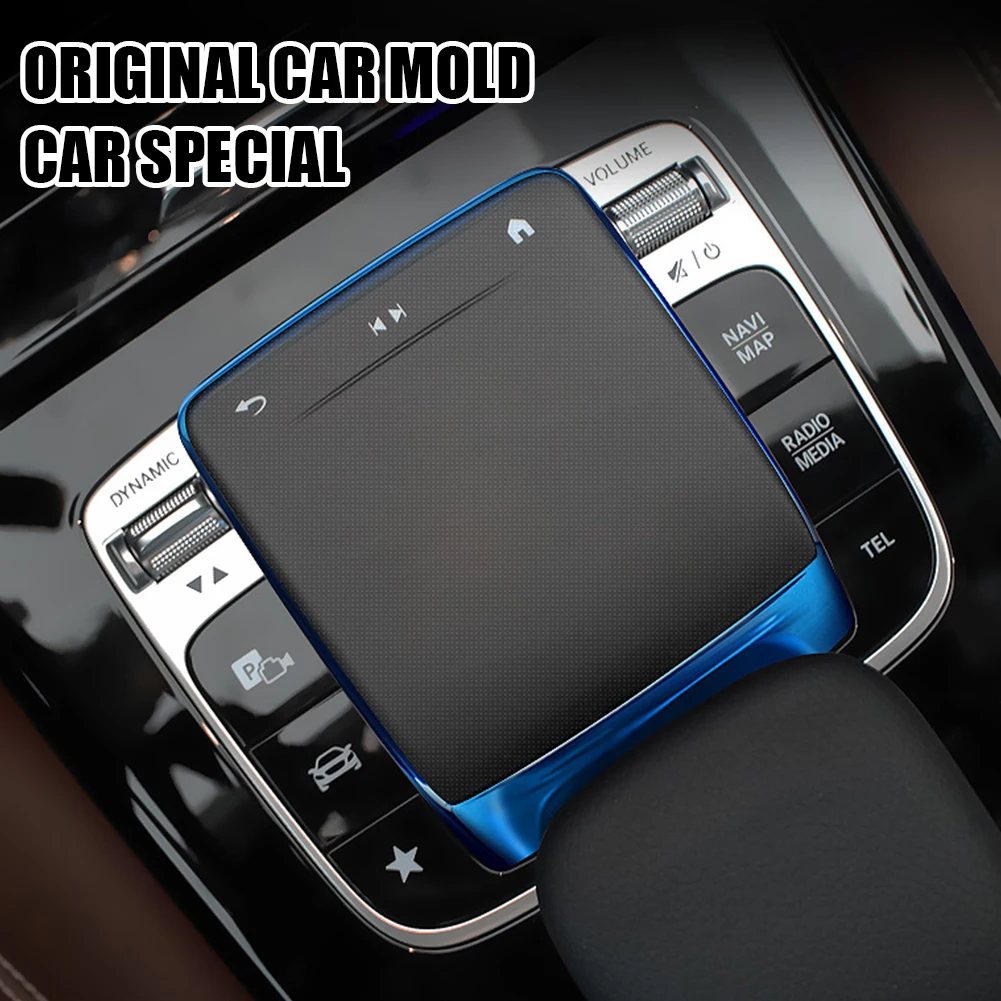 

Car Center Console Touch Screen Controller Cover Mouse Screen Protection Cover for Mercedes Benz A B CLA GLE GLS GLB GLA W177