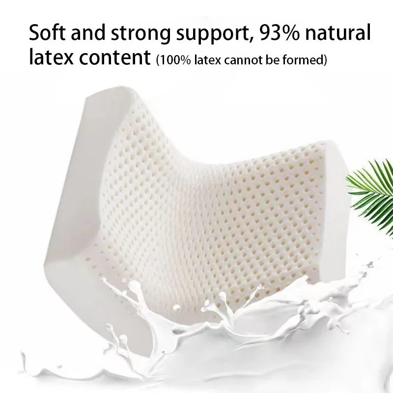 Thailand Natural Latex Pillow Memory Adult Cervical Pillow Sleeping Pillow Household Beding