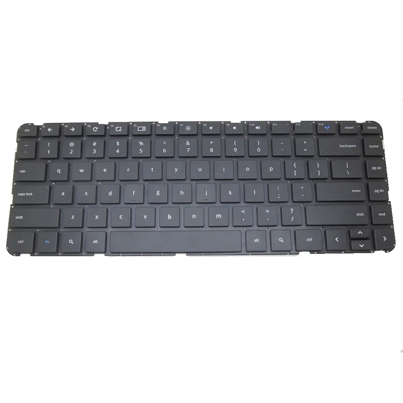 Laptop Keyboard For HP Pavilion Chromebook 14-C000 MP-12G53US-9202 709629-001 708135-001 United States US Black without Frame