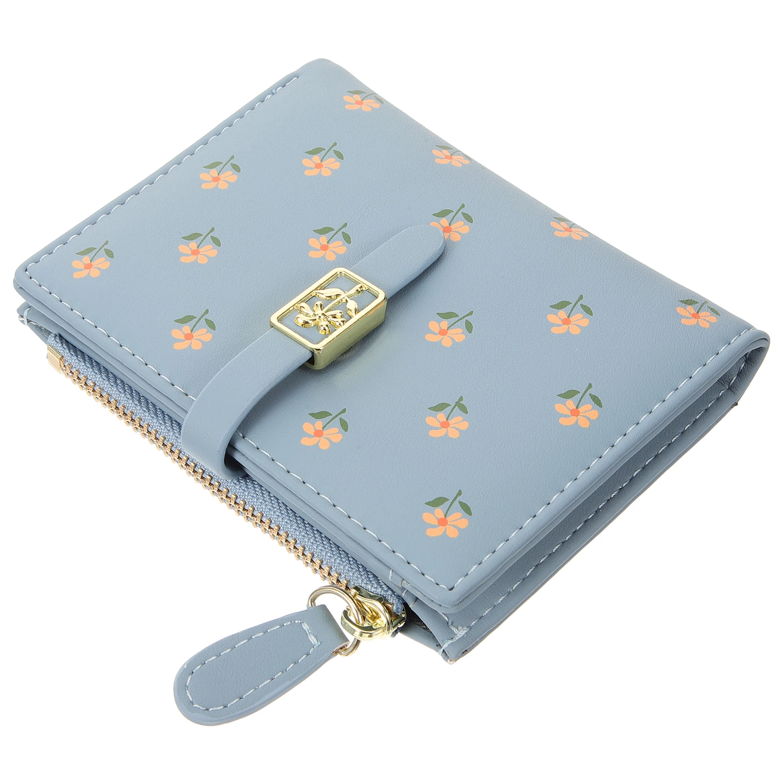 

Cute Women Small Wallet Decorative Portable Compact Purse Lightweight Zipper Wallet Ladies Small Purse for Travel Outdoors