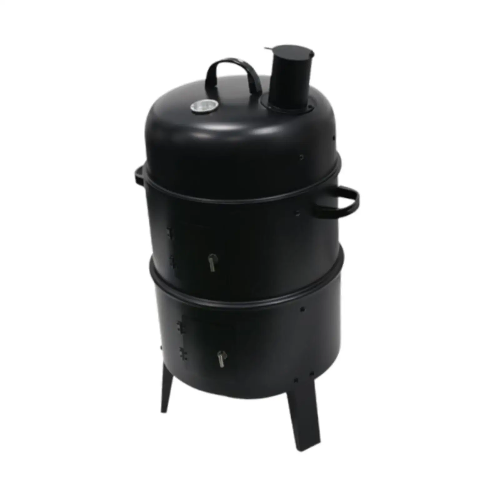 

Vertical BBQ Grill Barbecue Grill Grill Cooker Wood Burner Pit for Hiking