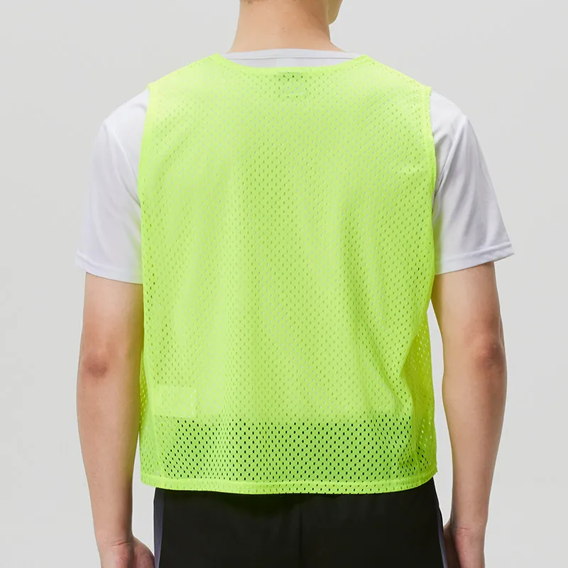 Nike Mens 2026 New Neon Yellow Breathable Mesh Training Bib Team Practice Vest IR8437-702