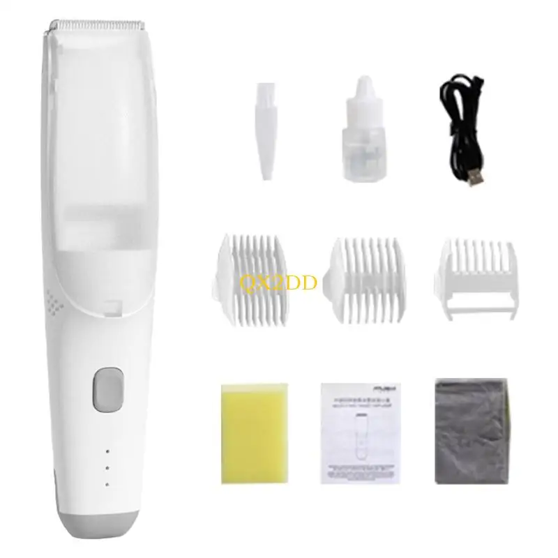 QX2D USB Rechargeable Kids Electric Hair Trimmer Baby Hair Trimmer Haircut Machine