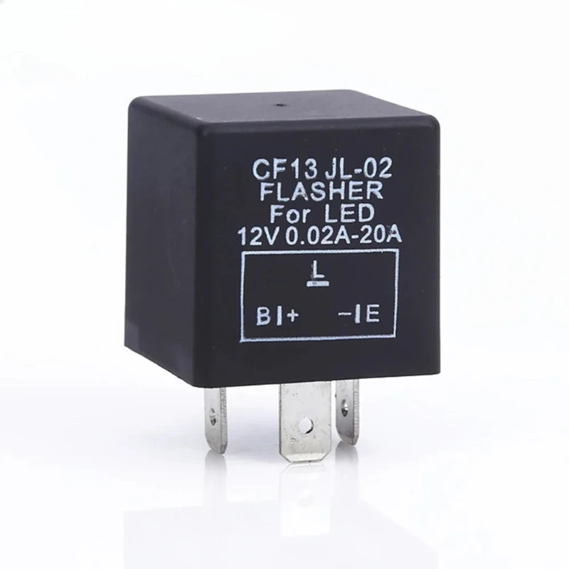 

CF13 JL-02 3-pin 3-pin automotive flasher relay can fix LED turn signal super flash