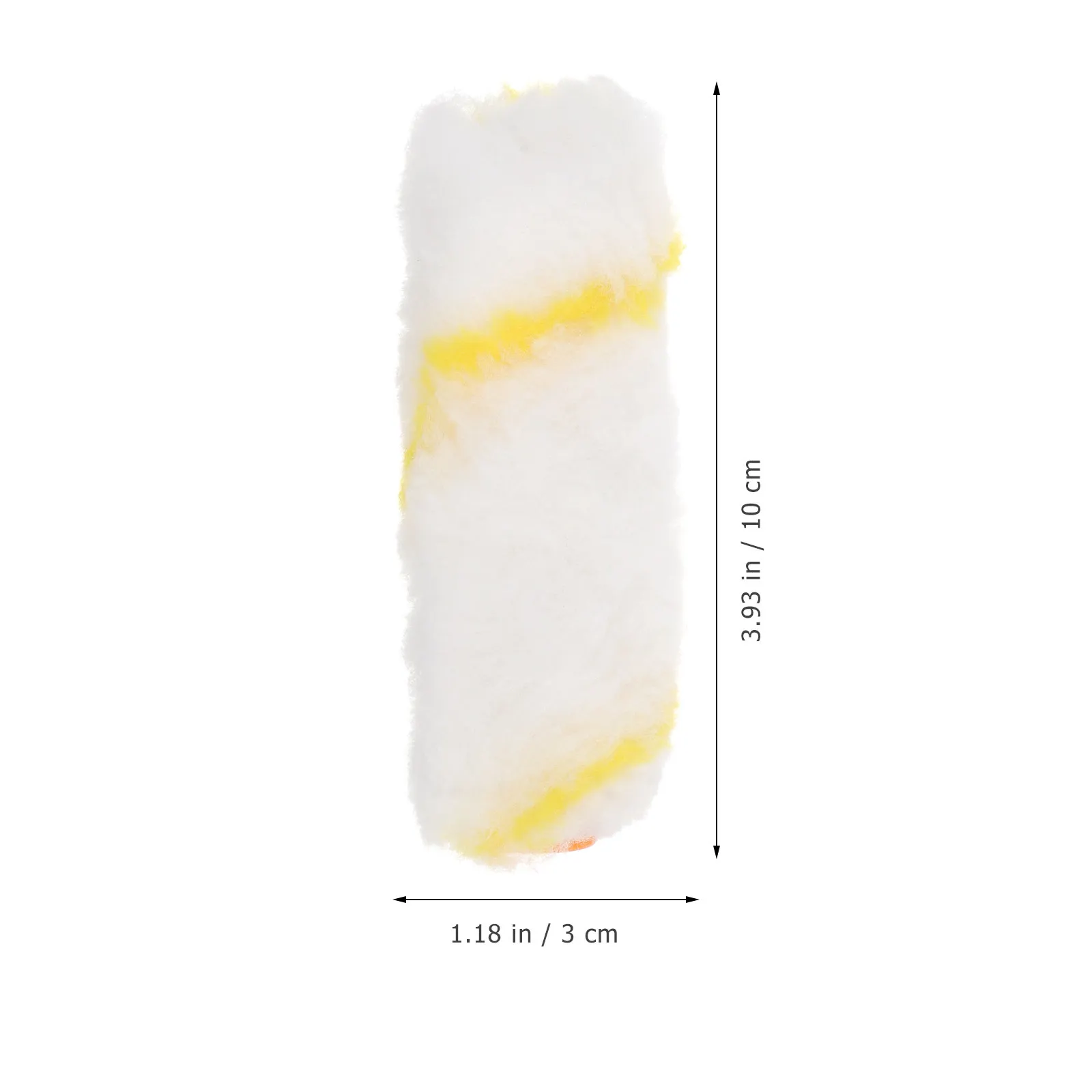 Mini Paint Roller Covers 20 Pack Polyester Smooth Surface Rollers for Doors Windows Baseboards Small Areas