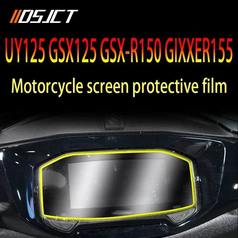 

For Suzuki UY125 GSX125 UY GSX 125 R150 GSX-R150 GSXR 150 GIXXER155 GIXXER 155 Cluster Scratch Screen Protection Instrument Film