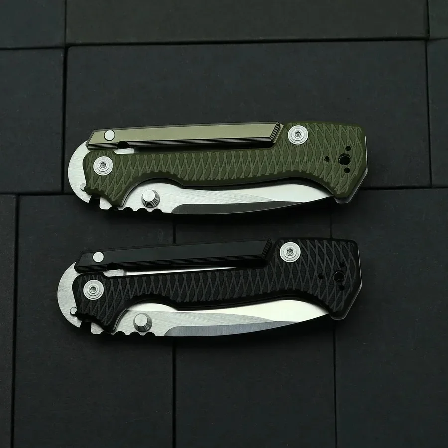 New Style AD15 Folding Knife G10 Aluminum Or Titanium Handle Outdoor Camping Hunting Fishing Survival Tactical Pocket EDC Knives