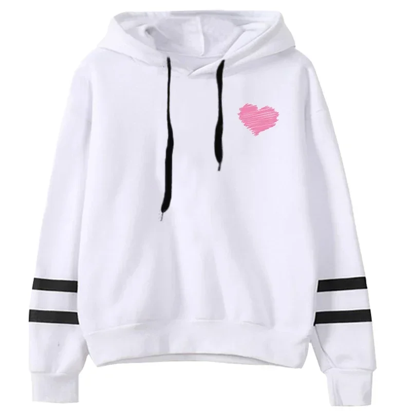 Pullover, vielseitig, täglich, lässig, Damenbekleidung, heißer Verkauf, Damen-Sweatshirts, modische Hoodies, Streifen, Joggen, Druck, sportlicher Stil