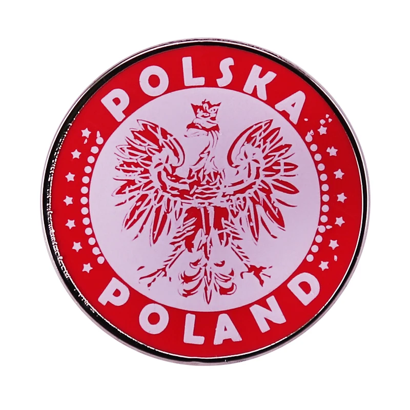 Polska Polish Pin Brooch Eagle Emblem Badge