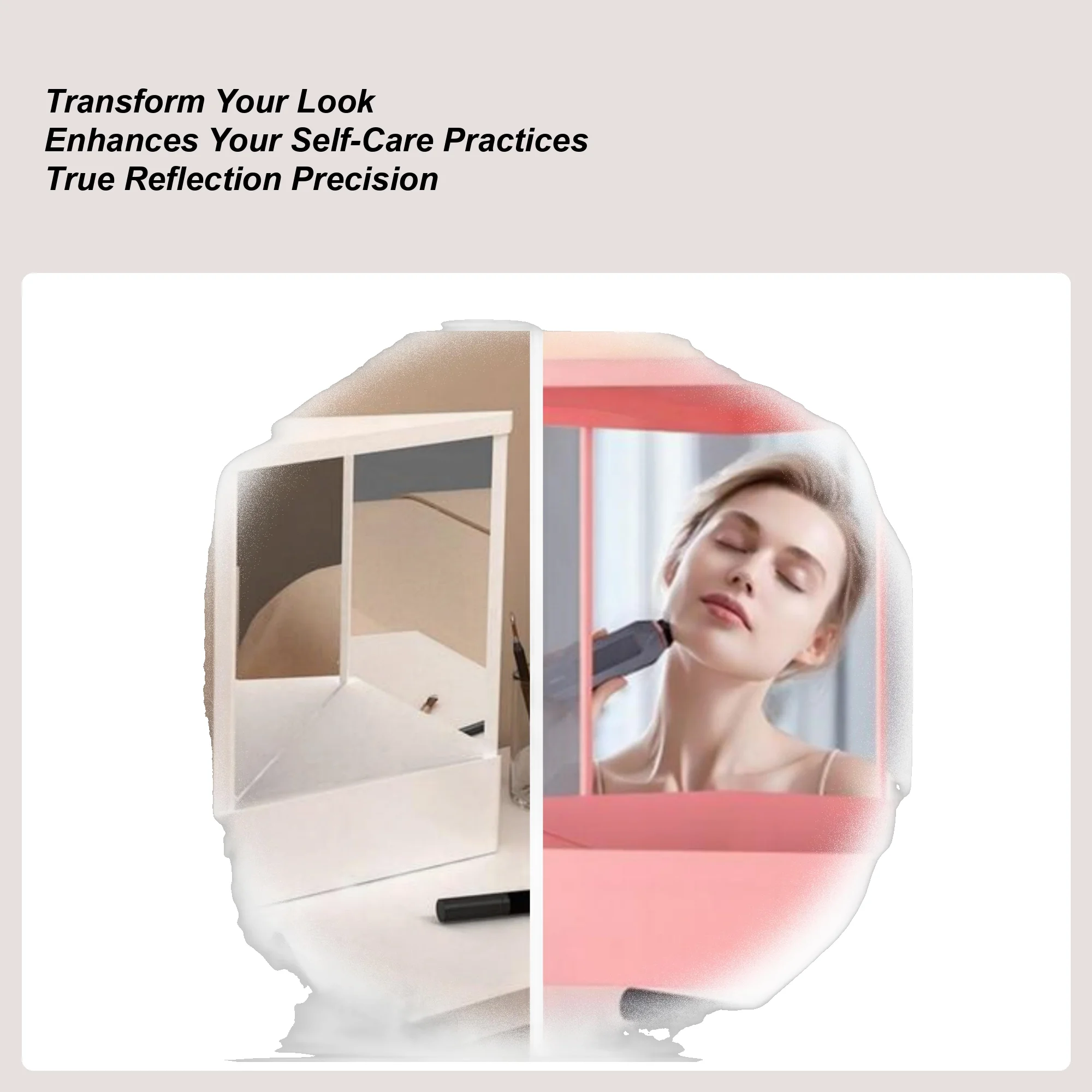 TrueMirror TrueMirror non inversé pour image réelle miroir non inversé miroir non inversé miroir de la vérité