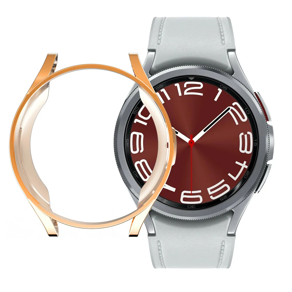 Защитный чехол из ТПУ для Samsung Galaxy Watch 6 Classic, 47 мм, 43 мм, полый противоударный защитный чехол для Samsung Watch 6, Классический чехол