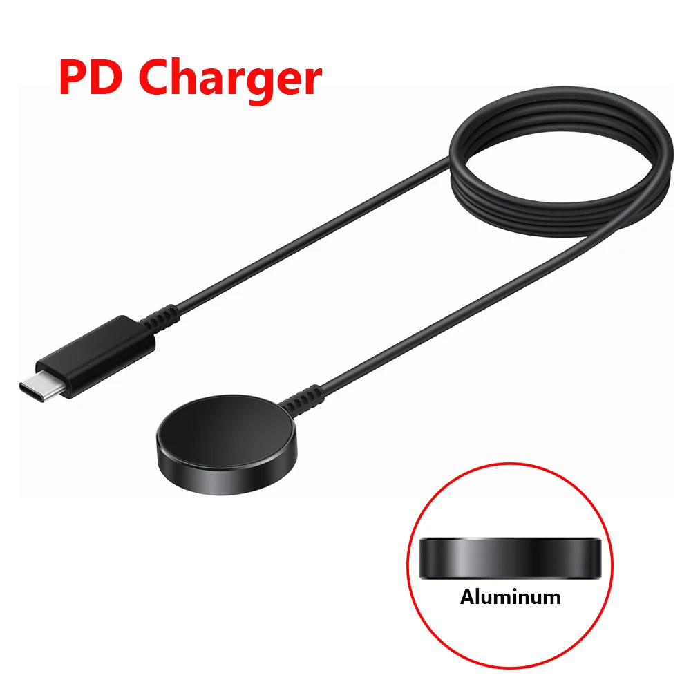 Cargador para Samsung Galaxy Watch 7 40 44mm/Galaxy Watch Ultra 47mm/Galaxy Watch 6/6 Classic/Galaxy Watch 5 Pro Cable de carga
