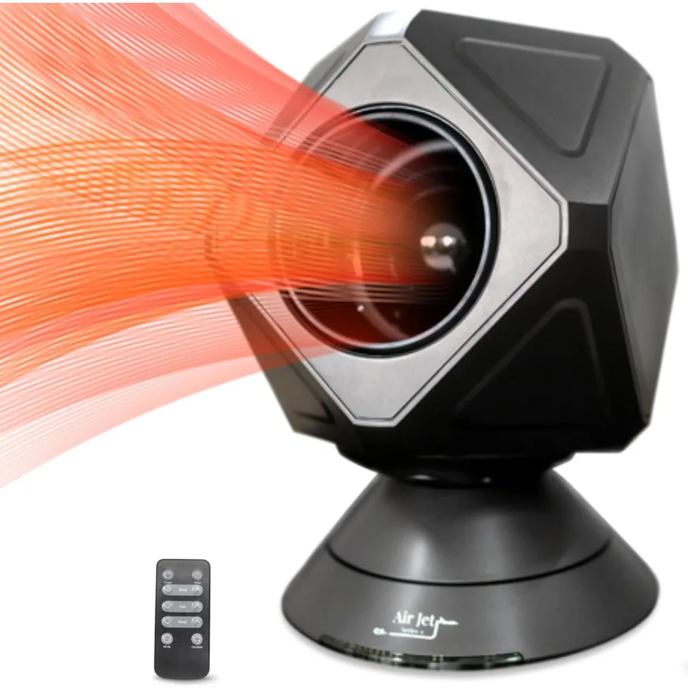 

Infrared Space Heater Cooler Fan Combo |1500/950 Watt | 10- Fan Speeds | 5- Modes | 40-90 Degree Thermos