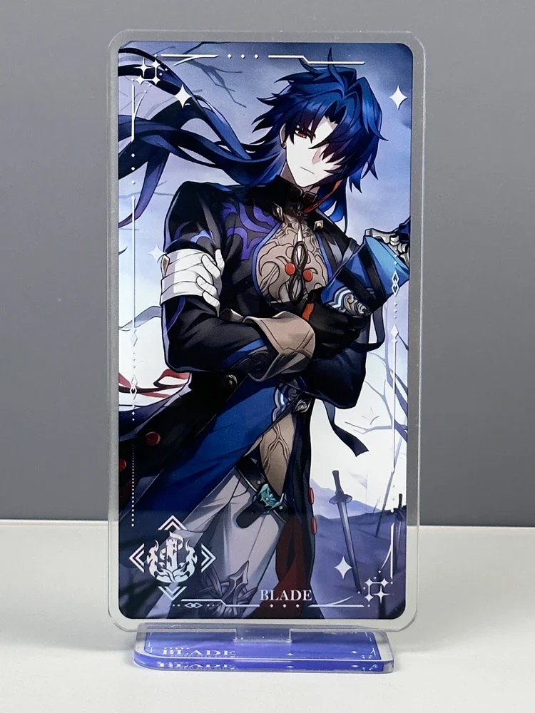 

Anime Honkai: Star Rail Blade Cosplay Desktop Ornament High Appearance Level Acrylic Standing Sign Decorate Delicacy Ambitus