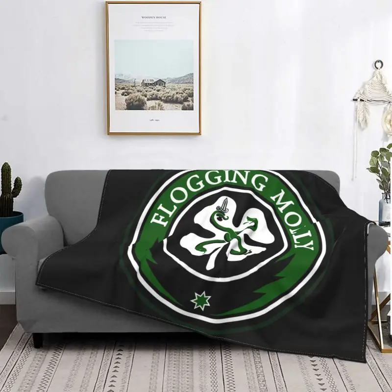 The Flogging Molly Logo Irish Celtic Father'S Day Blanket Warmth For Bed Home Decor Cover Blanket Sleeping Sheets