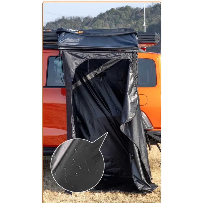 Outdoor Quick-Opening Car-Mounted Shower Tent Mobile Camping Toilet Changing Room Upgrade Bath Toilet Supplies