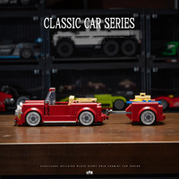 Car Building Block Model Ornaments Eco-friendly Abs Material Desktop Car Creative Decoration