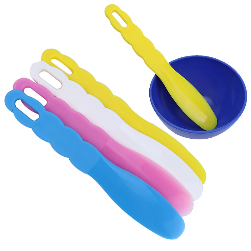 1Pc Dental Mixing Spatula Plastic Mixing Spatula Cement Powder Mixing Dentist Lab Tool Knife Gypsum Material