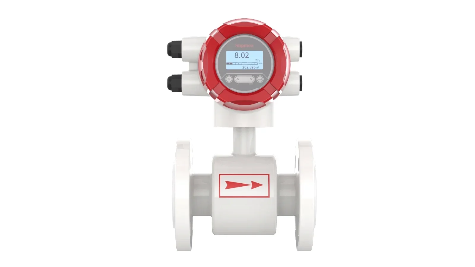 low price digital liquid flow meters chemical in line flow meter OEM electromagnetic flow meter