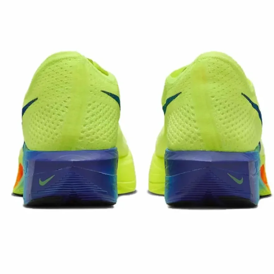Nike Trendy Versatile Non-slip and wear-resistant Comfortable low-top Carbon Plate Running Shoes Men's Chartreuse