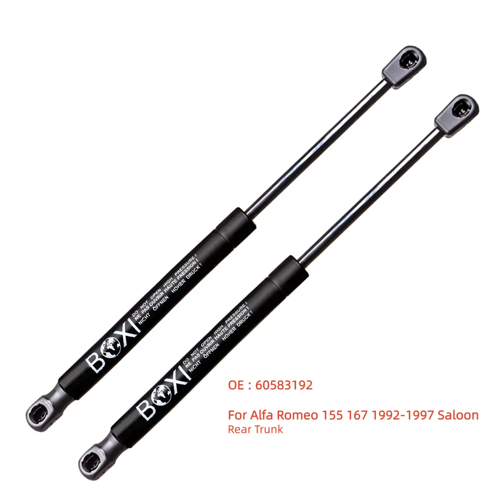 

BOXI 2pcs Rear Boot Gas Spring Shock Lift Strut Support 60583192 For Alfa Romeo 155 167 1992 - 1997 Saloon Lift Struts