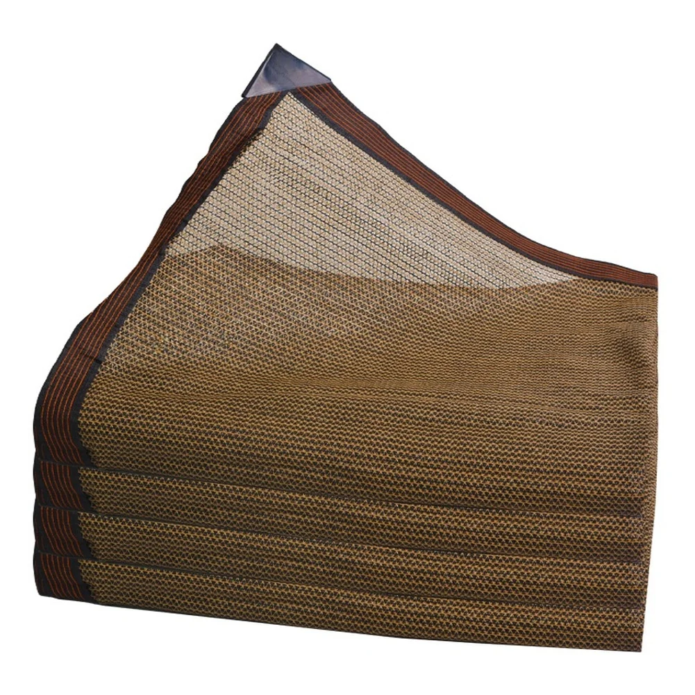 2x4m Brown PE Shade Net UV Resistant for Garden Sun Protection Outdoor Courtyard Balcony Vehicle Cover Plant Shading Mesh