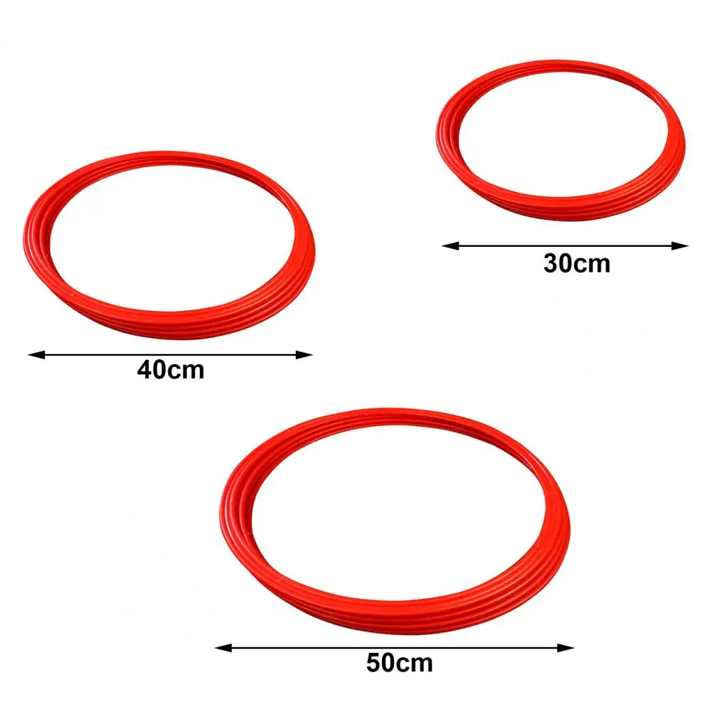 30cm 40cm kółka treningowe Agility przenośne piłka nożna obrotowe pierścienie treningowe obrotowe sportowe siłownia Ring Agility