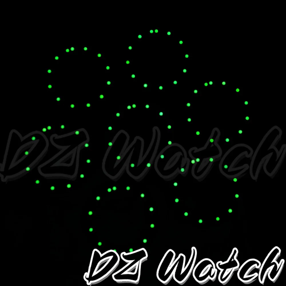 DZ 29mm*24.5mm Watch Dial Circle Plate for NH70 NH72 Skeleton Movement Hollow Dial RIng C3 Luminous Watch Accessories