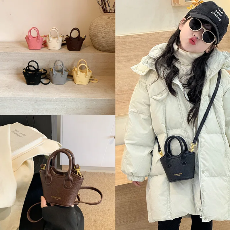 Children's Vegetable Basket Crossbody Bag Simple Women's Shoulder Purse Handbag Designer Mochilas Mujer