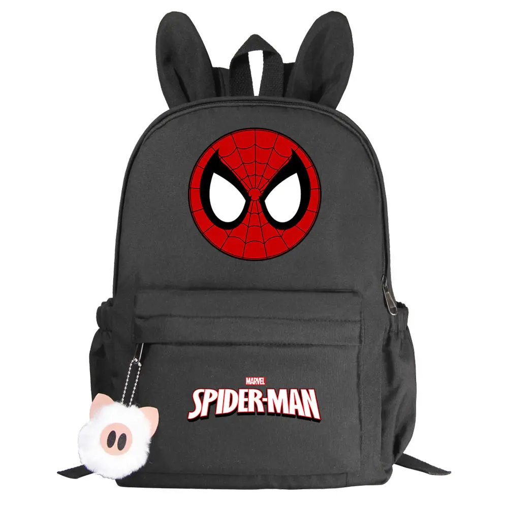 Cute Student Teenager Children Rucksack Kawaii Spiderman Girl Boy Backpack Women School Book Bags Kids Birthday Gift