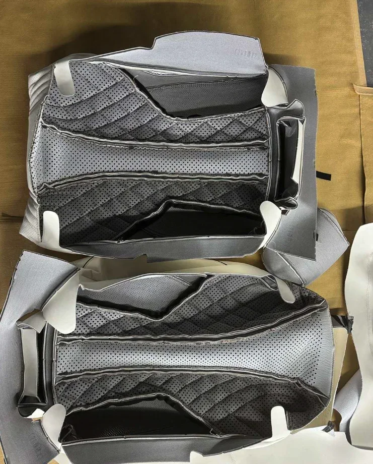 

Пользовательский БЕЛЫЙ кожаный полный сменный чехол на автомобильное сиденье из кожи наппа для Mercedes Benz S-Class