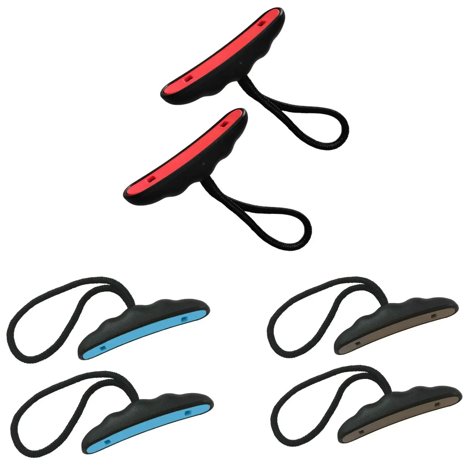 2Pcs Kayak Handles Kayak Carry Handles for Canoeing Beach Paddle Diving