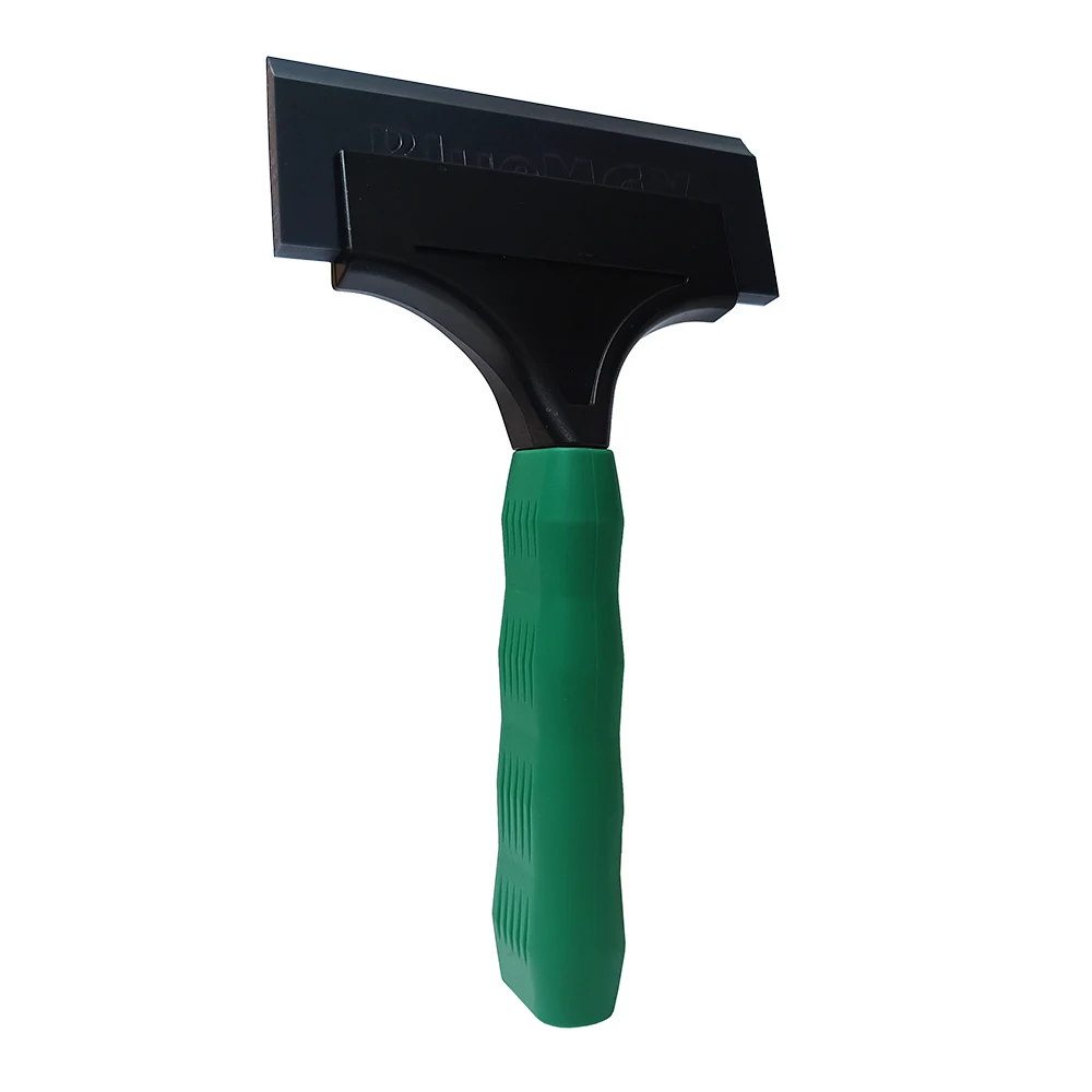 Car Squeegee Rubber Handle Blue Black Blade Glass Cleaning Scraper Vinyl Solar Film Install Application Tools Window Tints