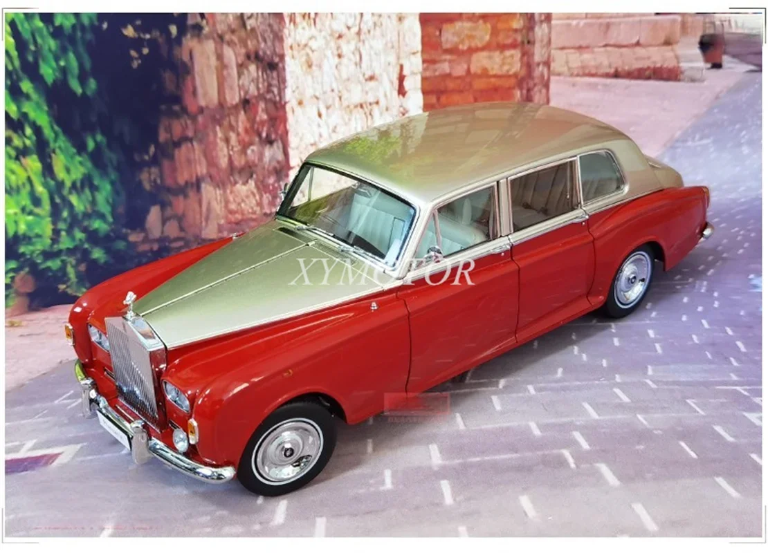 

1/18 KYOSHO For Rolls Royce Phantom Diecast Model Car Toys Hobby Gifts Collection Special Offer Red gold /Greeen silver