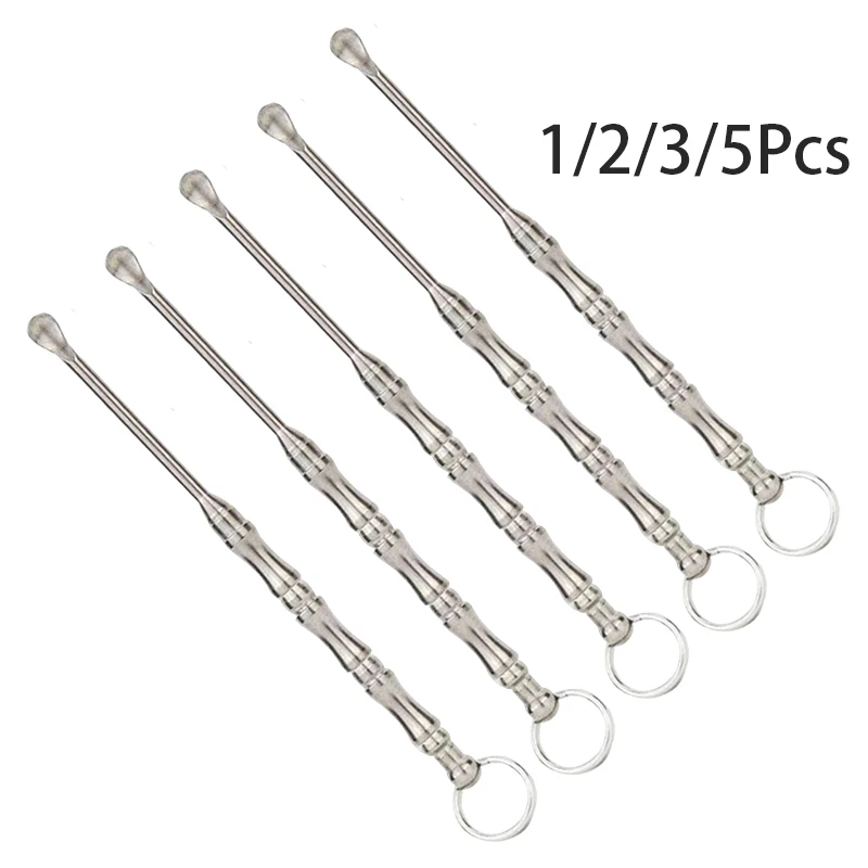 

Ear Spoons Retro Imitation Brass Silver Portable Ear Cleaning Tool Ear Pick Ear Wax Ear Cleaner Wax Pickers Earpick Wax Remover