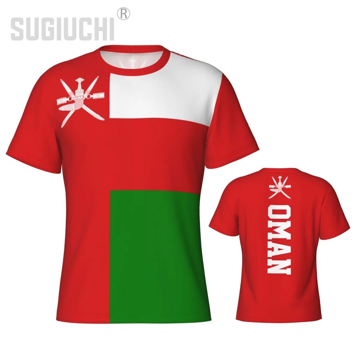 Tight Sports T-shirt Oman Flag Omanis 3D For Men Women Tees jersey Clothes Soccer Football Fans Gift Patriotic T shirt