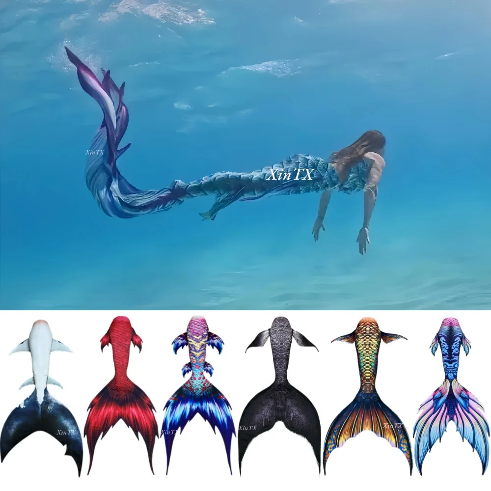 

Косплей для взрослых, хвост русалки, женский купальник, бикини русалки, вечеринка у бассейна, аквариумное шоу, дизайн хвоста на молнии, 2025