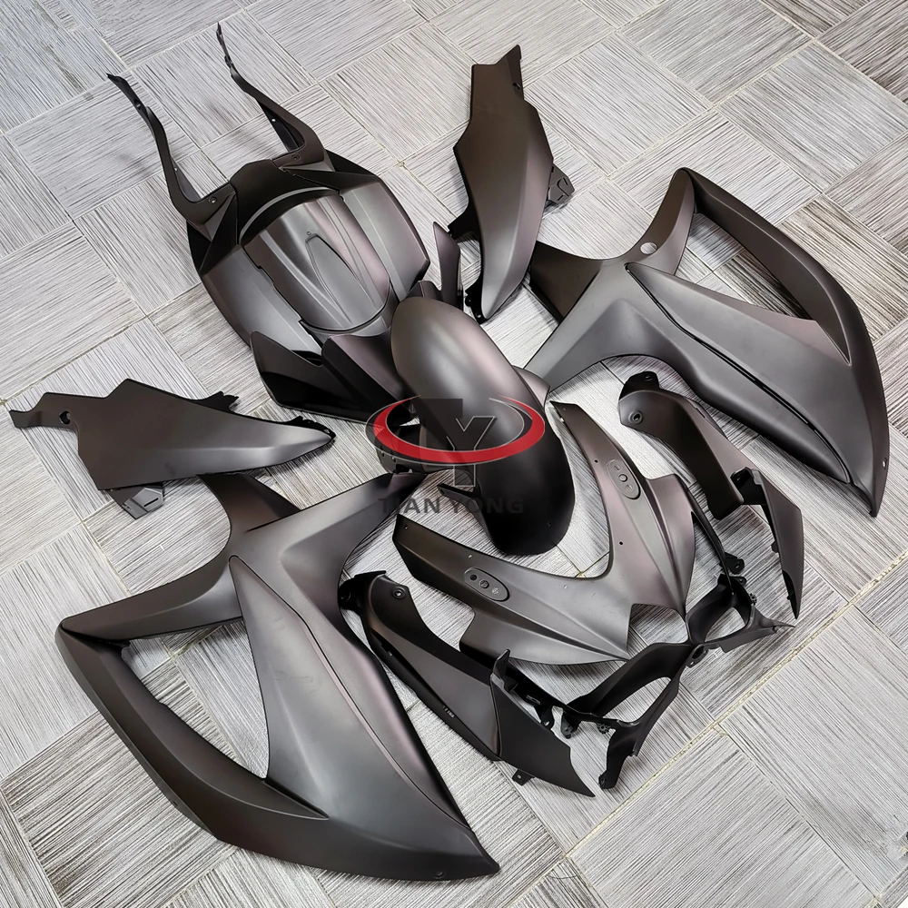 Motorcycle For GSXR600 GSXR750 GSXR GSX R 600 750 K8 Bodywork Kit Cowling 2008 2009 2010 High Quality ABS Injection Matte black