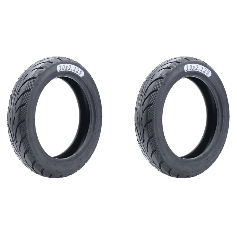 2 قطعة 10X2.125 الإطار الخارجي ل Ninebot F30 F40 سكوتر كهربائي الجبهة الخلفية عجلة الإطارات استبدال أجزاء