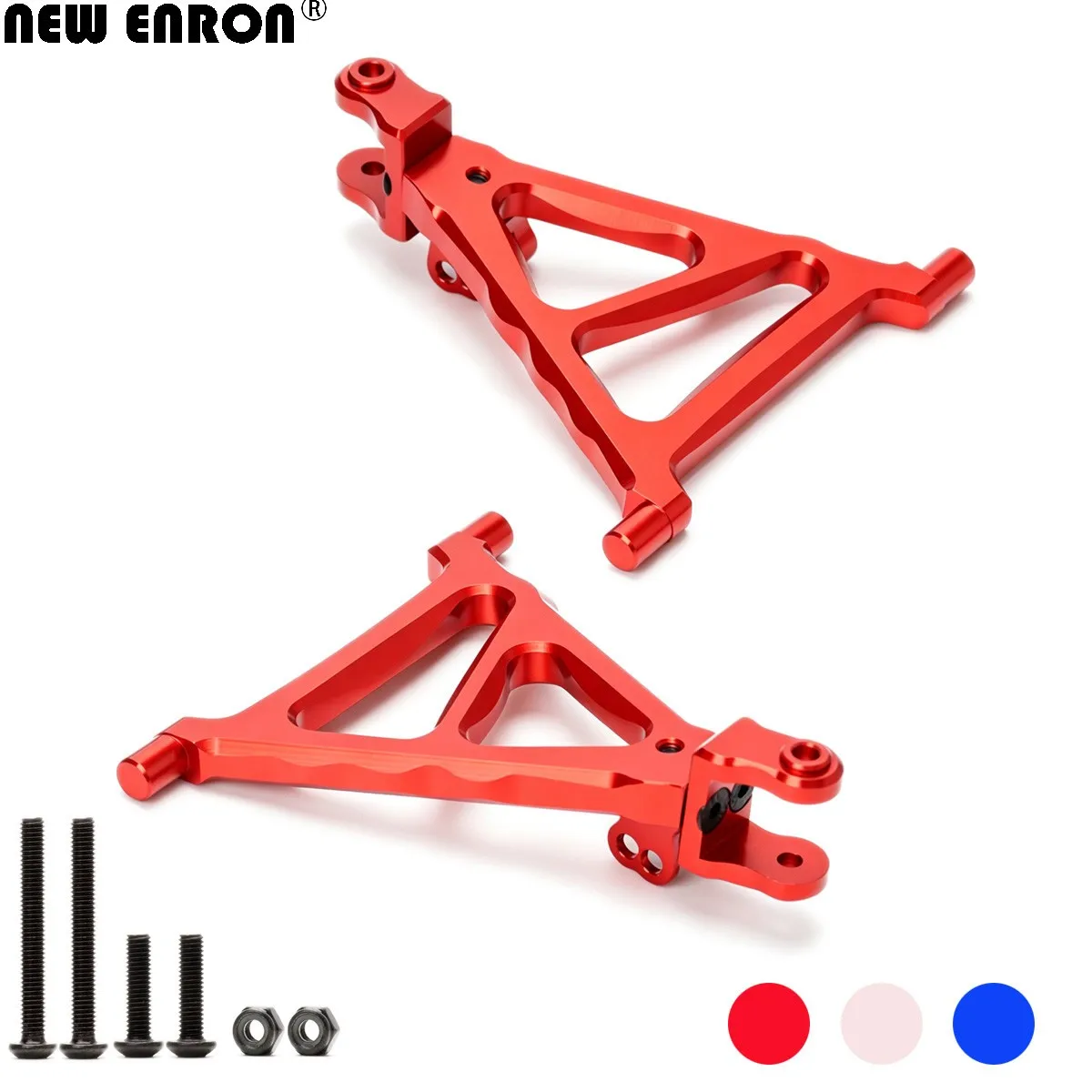 A11 A12 BS1 Aluminum 6061 Front Lower Suspension Arms for RC Car Tamiya 1/12 Lunch Box