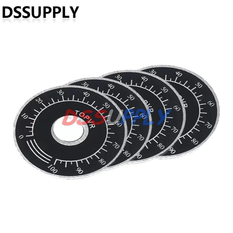 MF-A03 Dial Knob+MF-A03 Bakelite Knob(5+5)Potentiometer Knob Kit With Scale Plate Sheet Scale Digital Potentiometer Set In Stock