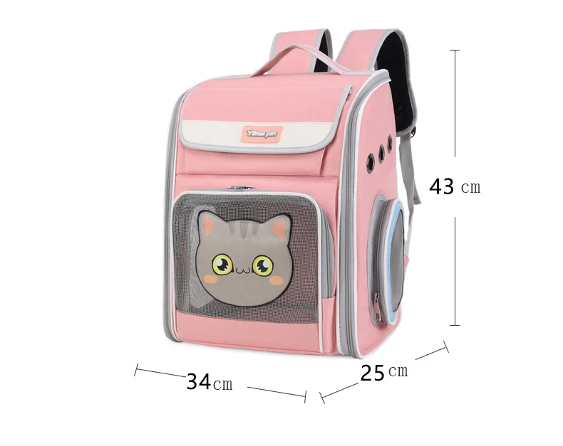 Large Capacity Breathable Pet Carriers Bag, Go Out Portable Backpack, Pet Supplies, Wholesale Products Space