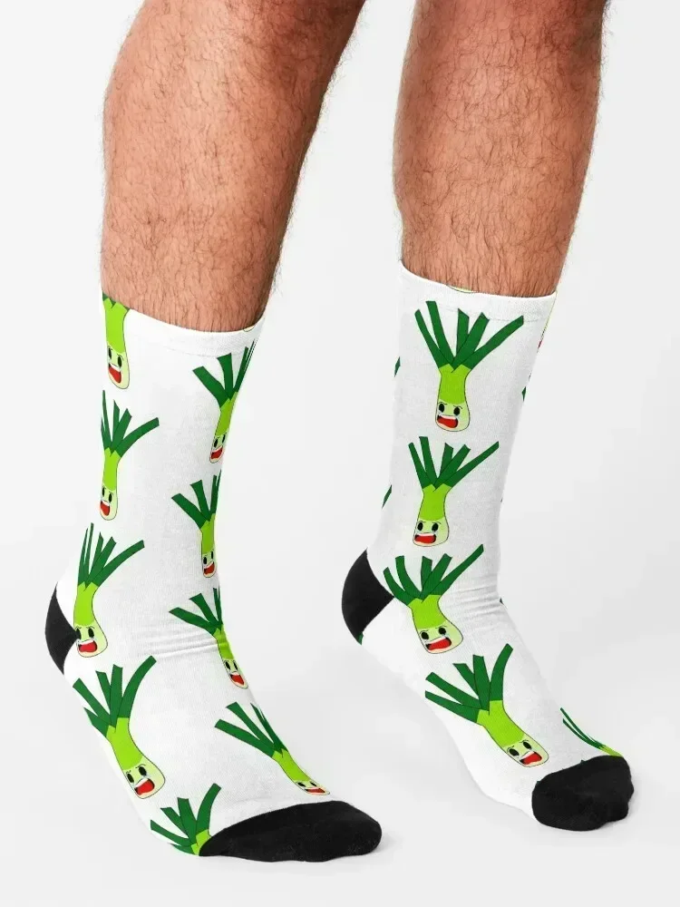 Leek Larry Socks Men's shoes cartoon New year's Socks Man Women's