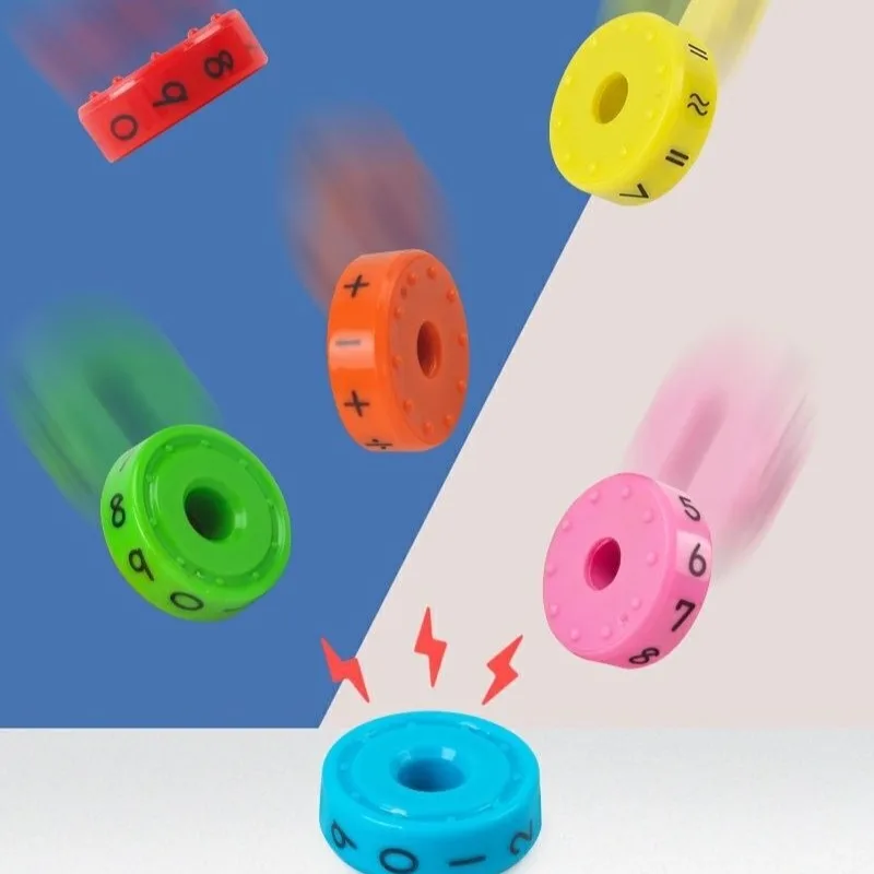 몬테소리 STEM 수학 장난감 - 3-6세 어린이를 위한 자석 숫자 퍼즐