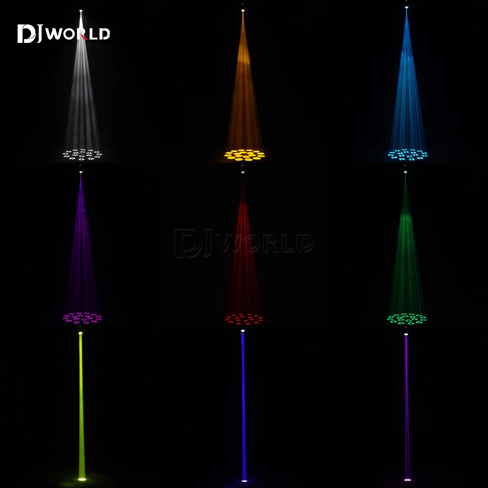 DJWORLD Beam Light 120W Moving Head Stage Effect Lighting DMX Lights Lyre for DJ Disco Bar Wedding Party Theater Karaoke Club