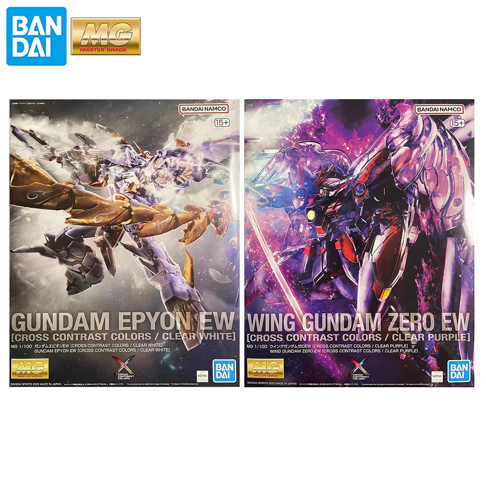 

In-Stock Bandai MG Limited Gundam Epyon EW & Wing Gundam Zero EW (Cross Contrast Colors) Assembling Action Model Figure Toys