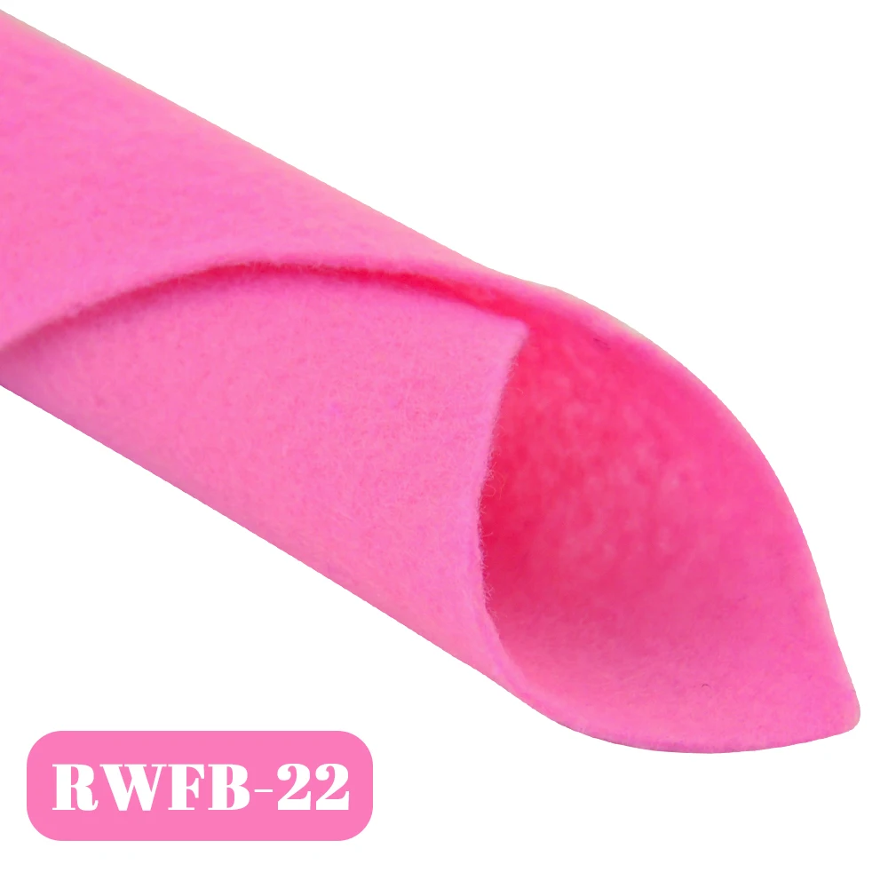 Superweicher Filzstoff 1,4mm Dick 30*30cm/20cm*90cm Vliesstoff für DIY Näharbeiten, Puppenzubehör Material Patchwork – Detail 27
